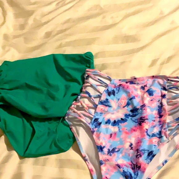 Set of 2 High Rise Bottoms from SHEIN both are a size medium - Picture 1 of 5